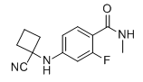 4-[(1-氰基環(huán)丁基)氨基]-N-甲基苯甲酰胺
