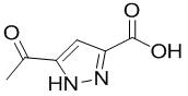 5-乙?；?1H-吡唑-3-羧酸
